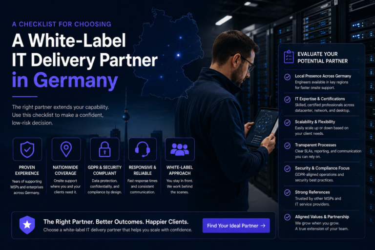 A Checklist for Choosing a White-Label IT Delivery Partner in Germany